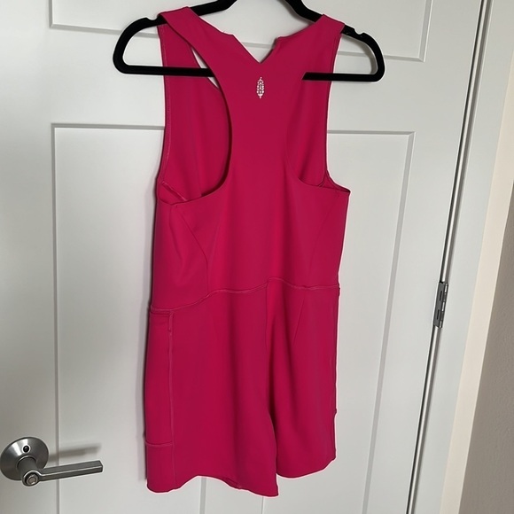 Free People Movement Show Me Something Shortsies In Passion Fruit Size Large - Picture 6 of 8